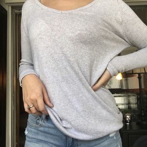 Brandy Melville Gray sweater (one size fits all)